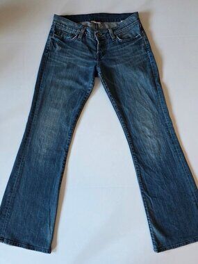 Lucky Brand Lil’ Maggie Low Rise Bootcut Jeans 4 / 27 Short Made in USA